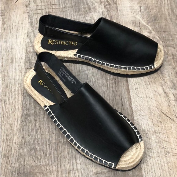 Restricted Shoes - Restricted Espadrille Sandals Restricted Shoes - Restricted Espadrille Sandals